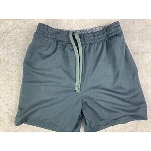 Athletic Works Size M Mens Athletic Shorts Gray Drawstring